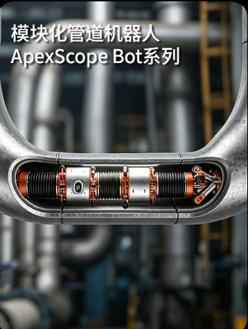 模块化革新管道检测！艾讯飞ApexScope Bot，打破传统管网运维瓶颈